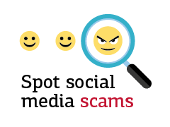 Spot social media scams