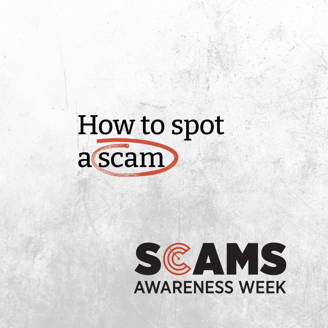 SAW 2022 social spot 'How to spot a scam'