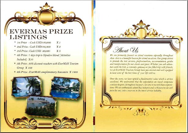 EverMas Tourism Group brochure