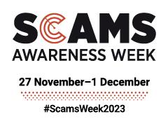 Scams Awareness Week 2023 Banner - Web 240x180px